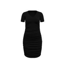 Load image into Gallery viewer, Ruched Tee dress - SOLD OUT
