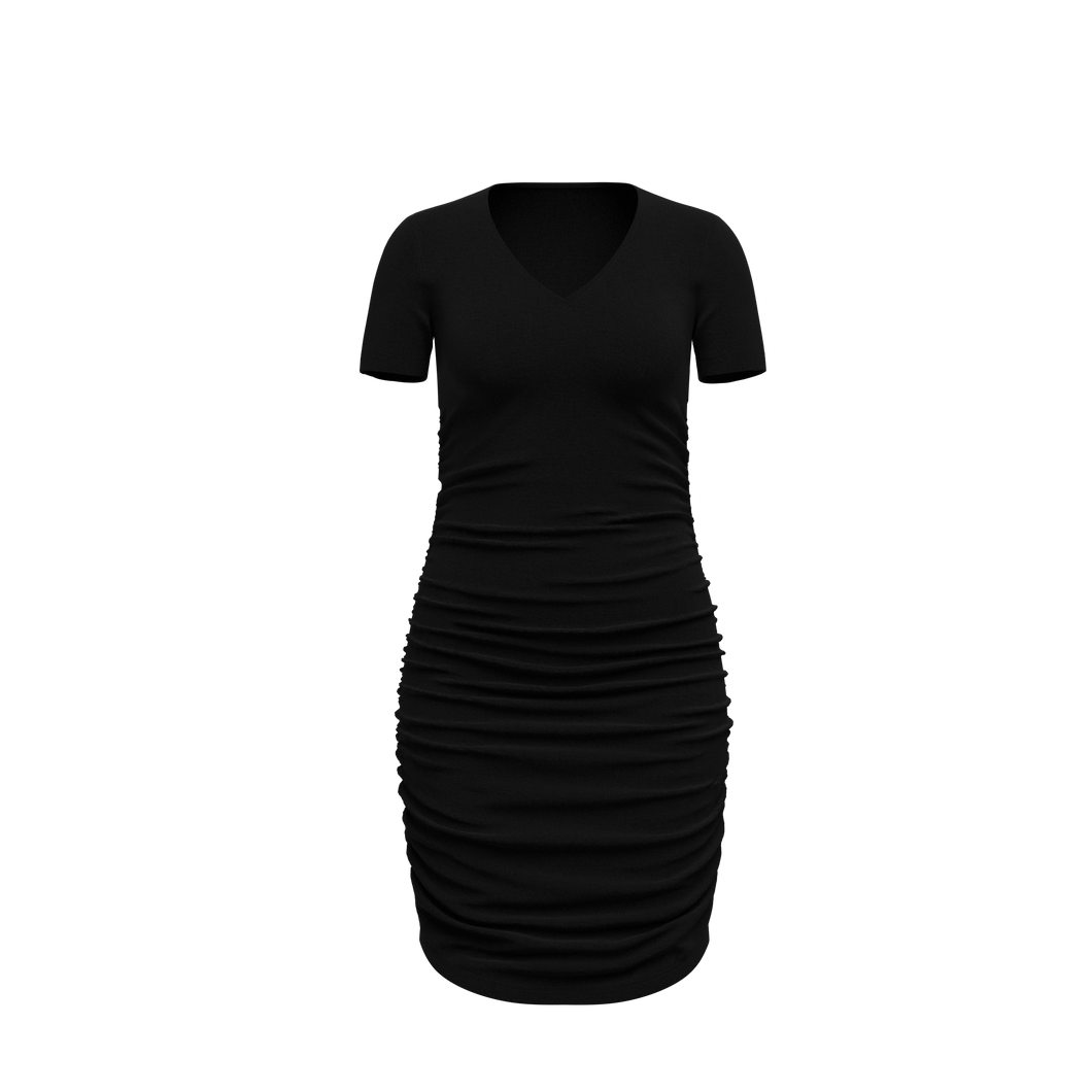 Ruched Tee dress - SOLD OUT