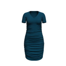 Load image into Gallery viewer, Ruched Tee dress - SOLD OUT
